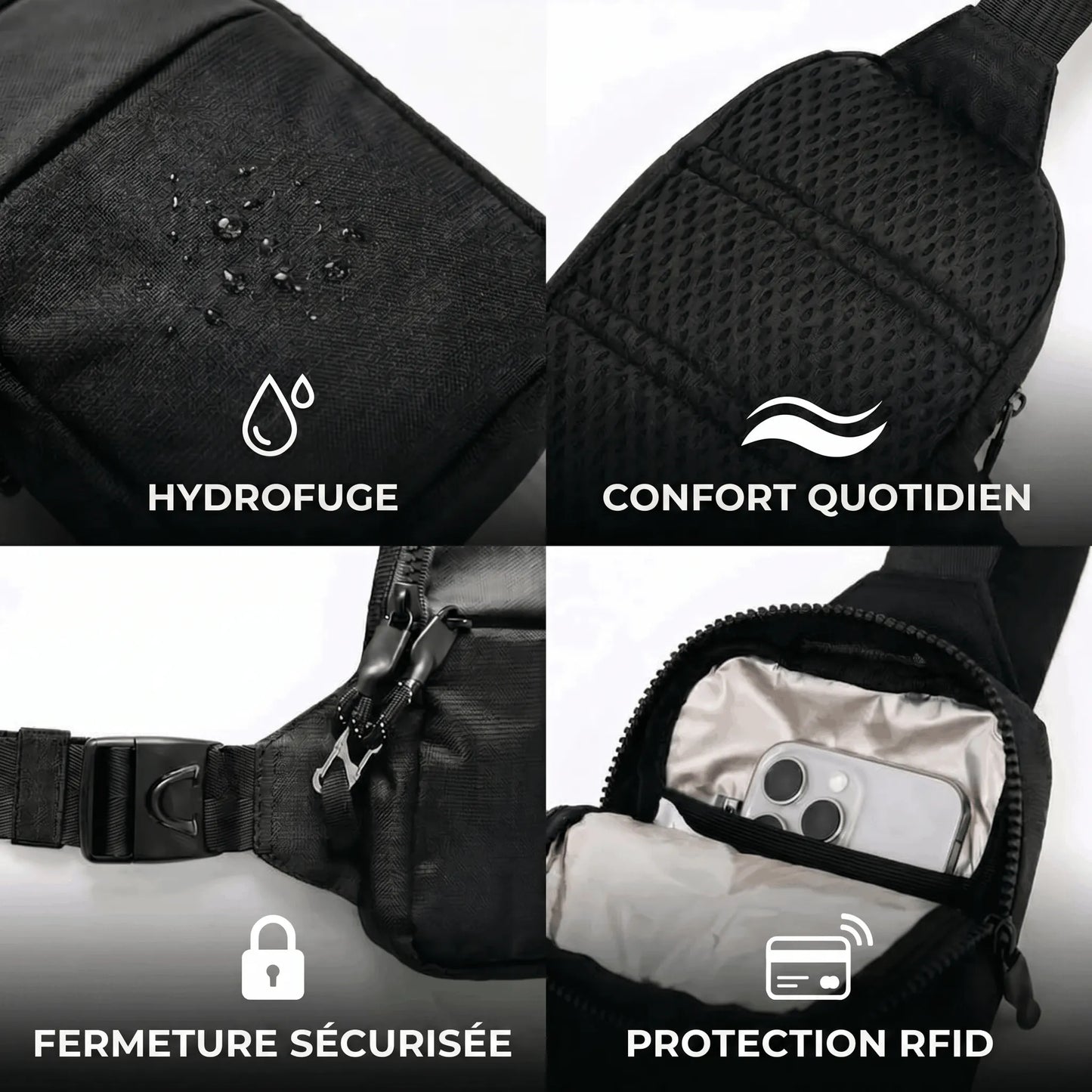 Sac bandoulière de voyage 2.0
