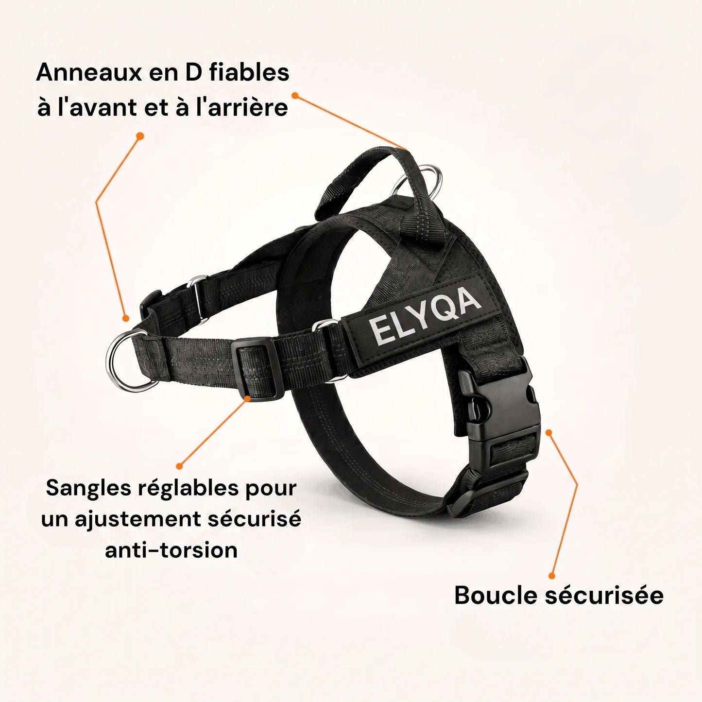 ZenWalk harnais anti-traction pour chien