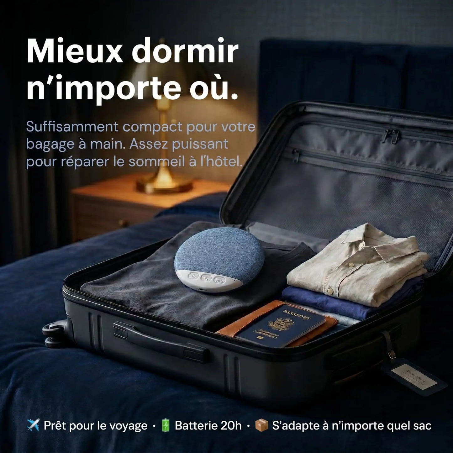 SleepDream™ Haut-parleur d'oreiller
