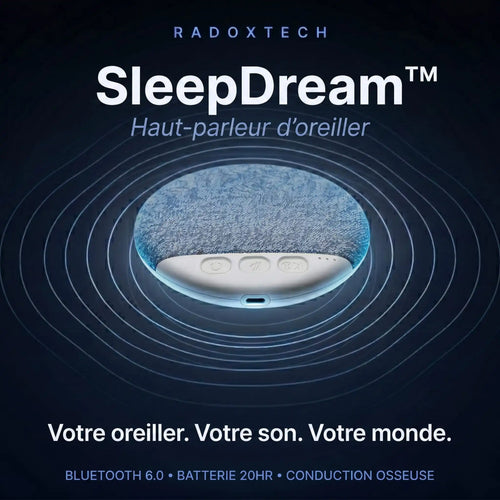 SleepDream™ Haut-parleur d'oreiller