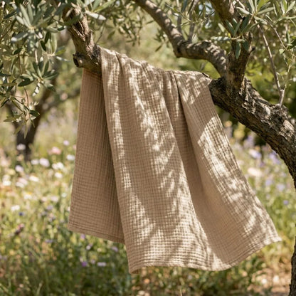 Couverture en gaze de coton