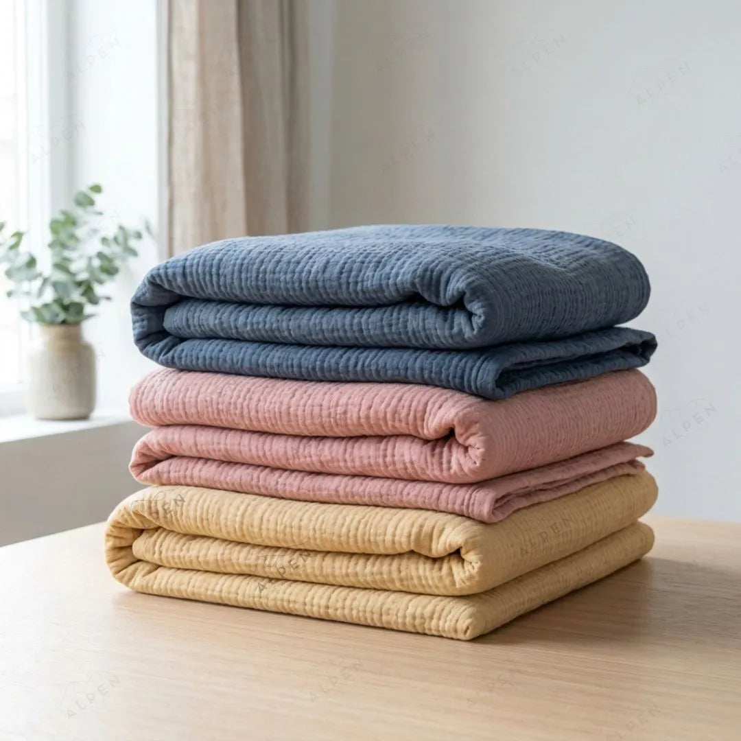 Couverture en gaze de coton