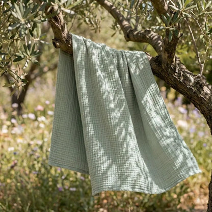 Couverture en gaze de coton