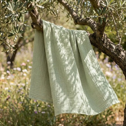 Couverture en gaze de coton