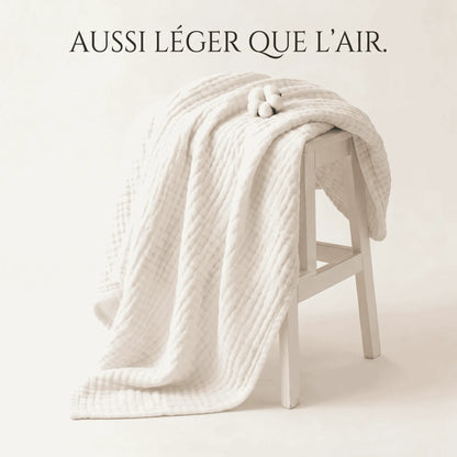 Couverture en gaze de coton