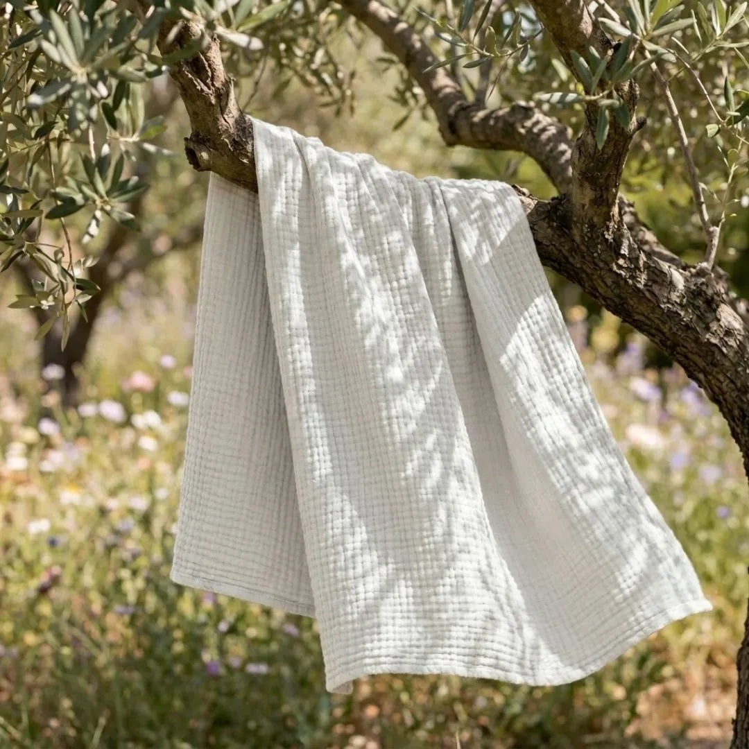 Couverture en gaze de coton