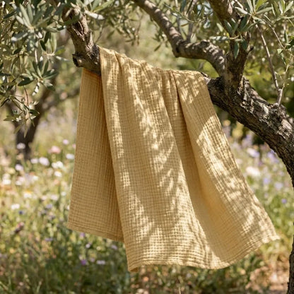 Couverture en gaze de coton
