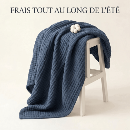 Couverture en gaze de coton