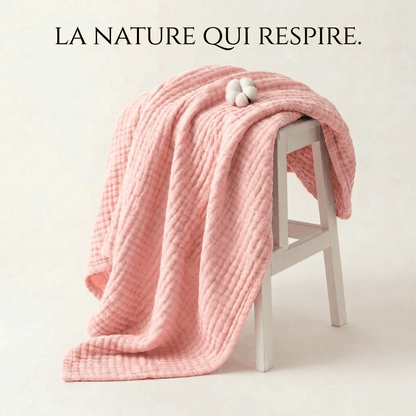 Couverture en gaze de coton