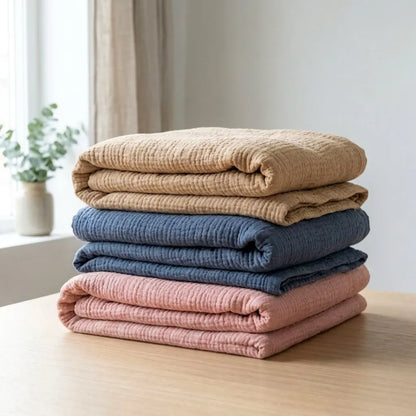 Couverture en gaze de coton
