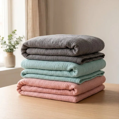 Couverture en gaze de coton