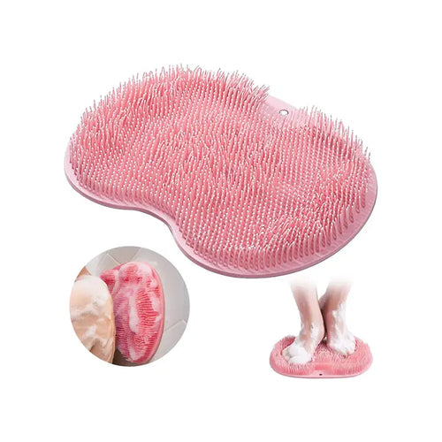 Tapis exfoliant pour les pieds et le corps sous la douche
