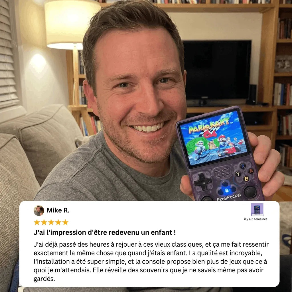 PixelPocket - Console de jeux rétro