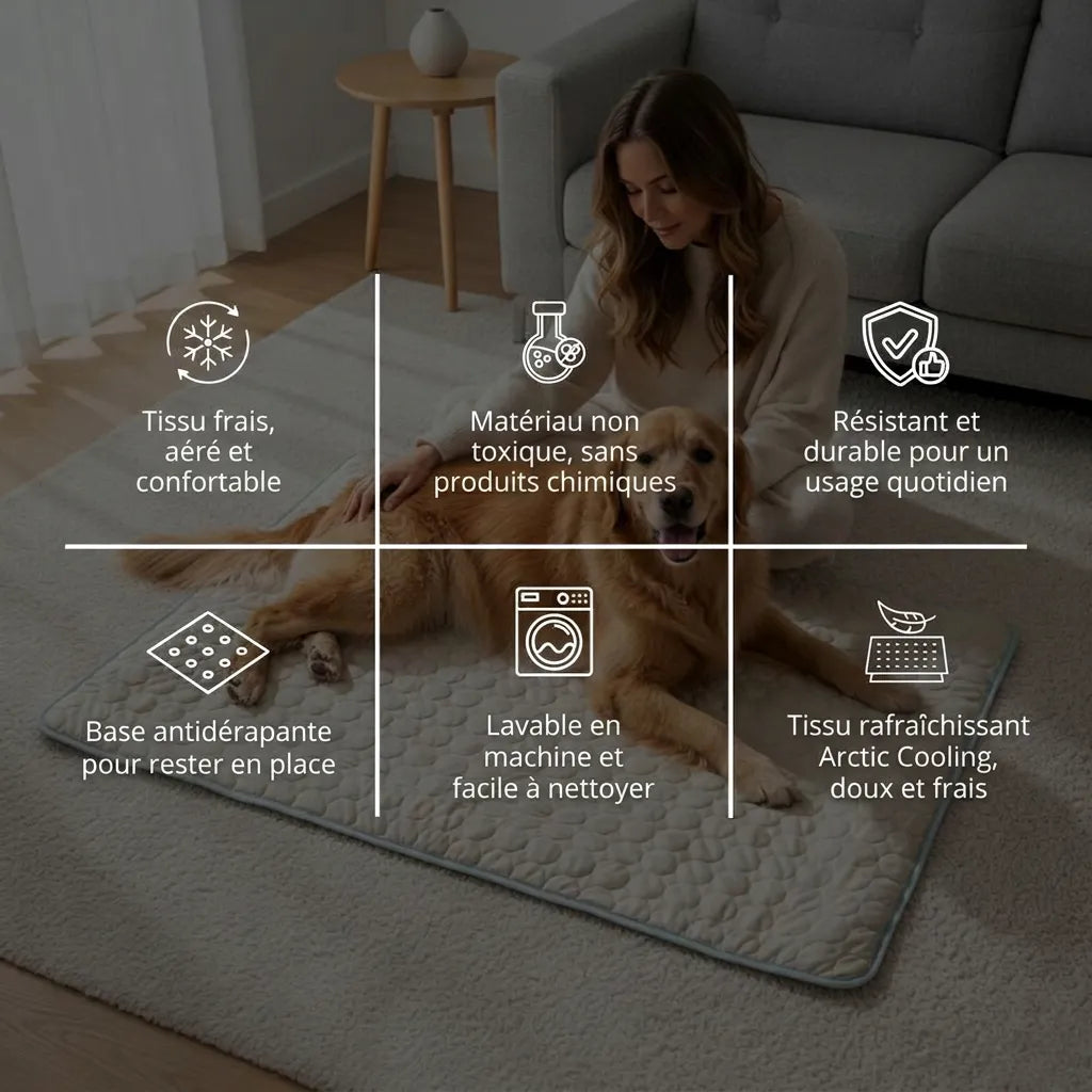 Glacio™ Tapis Rafraîchissant pour Chien