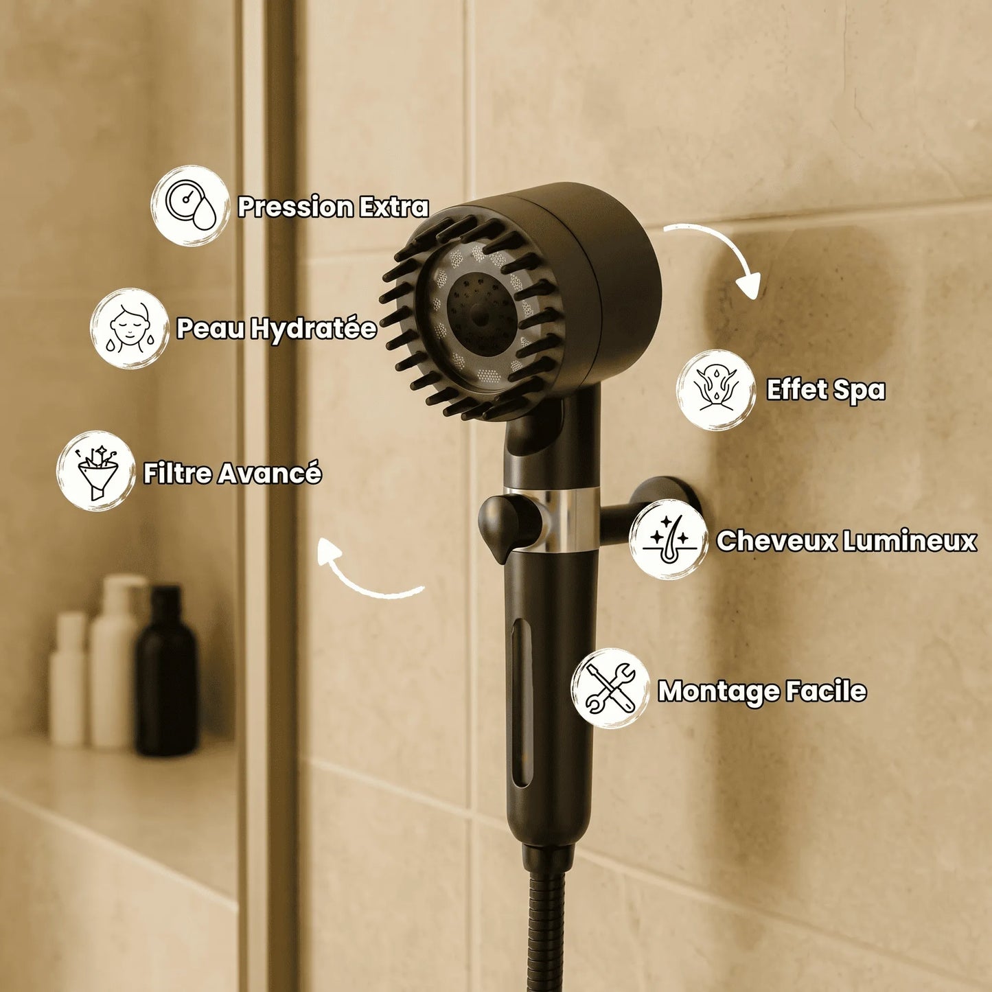 Pommeau de douche PureFlow